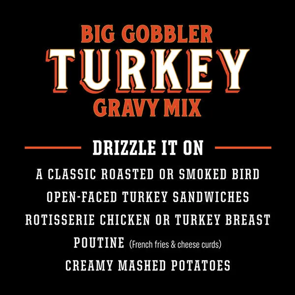 Fire Smoke Society Turkey Gravy sauce dinde 12 sachets