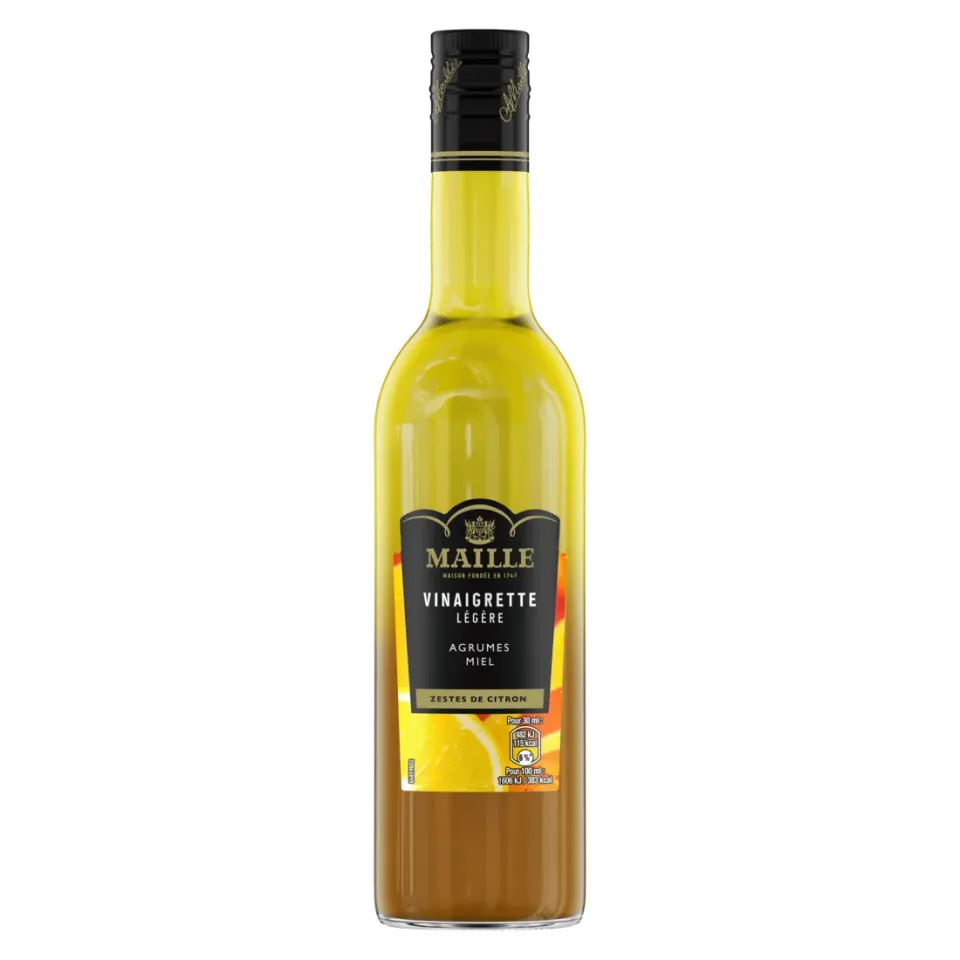 Maille Agrume Miel Citron vinaigrette 360ml fruitée