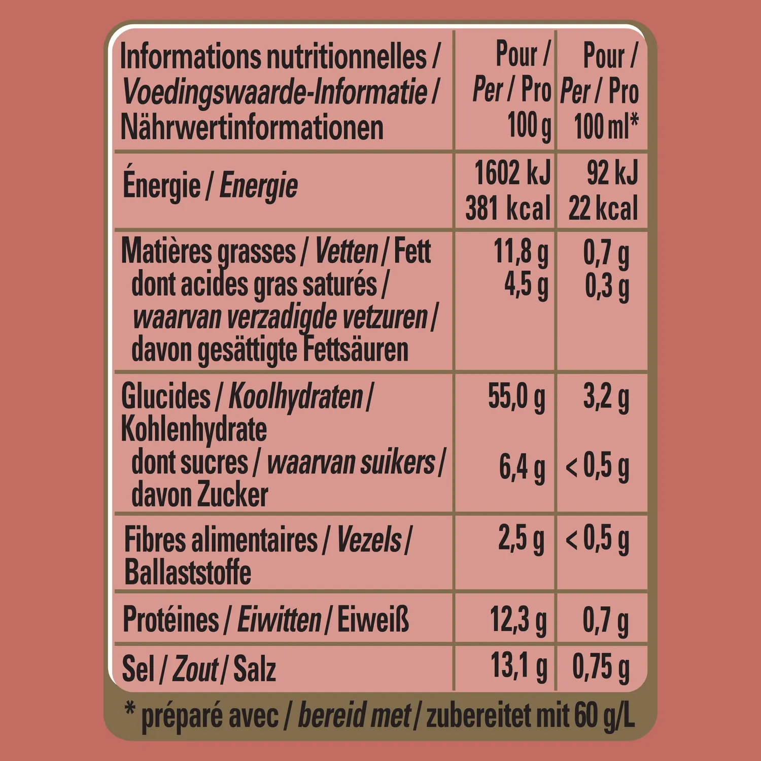 CHEF Jus d'Agneau jus déshydraté 600g