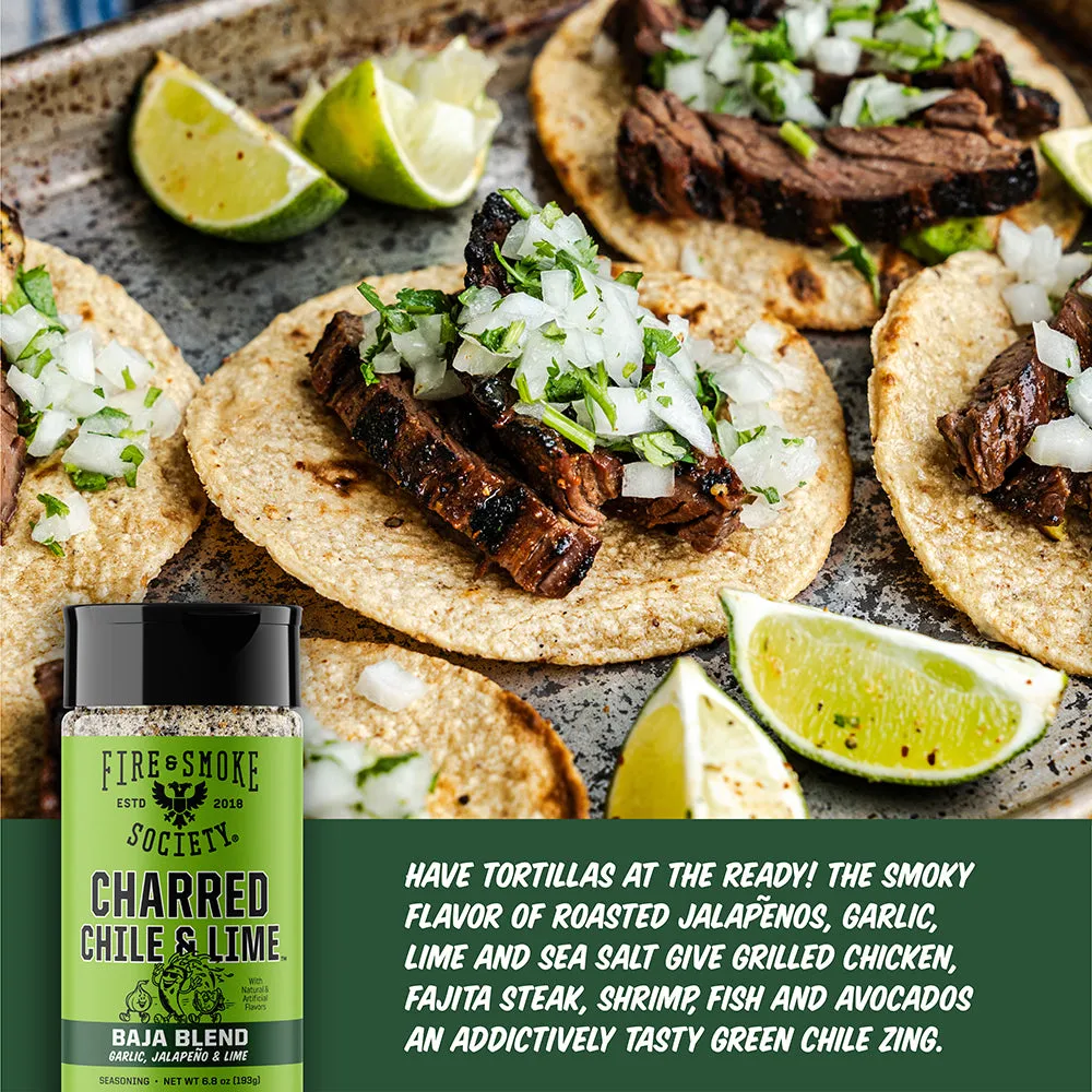 Fire Smoke Society Charred Chile & Lime rub 6.8 oz