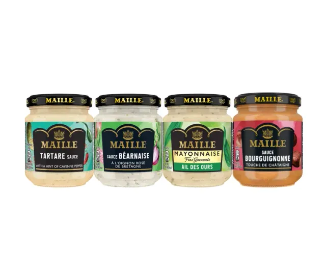 Maille Sélection Sauces Accompagnement coffret mayo variées