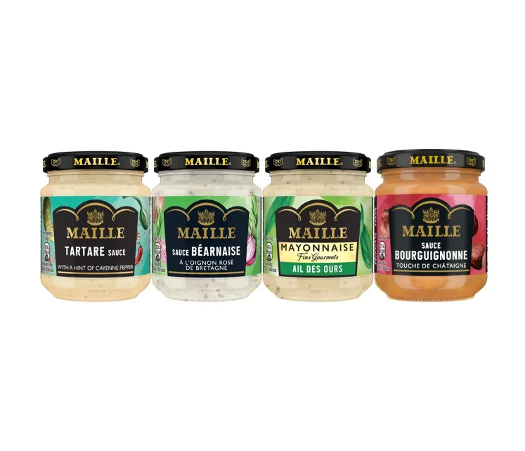 Maille Sélection Sauces Accompagnement coffret mayo variées
