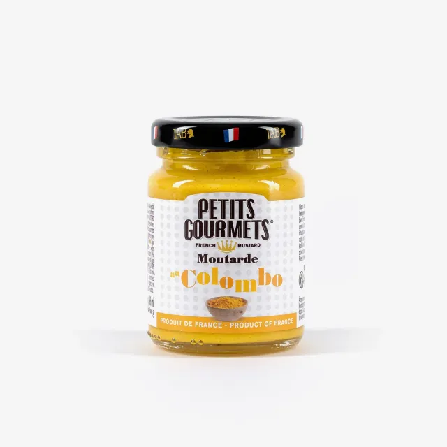 Petits Gourmets moutarde fine au Colombo 100g sans gluten