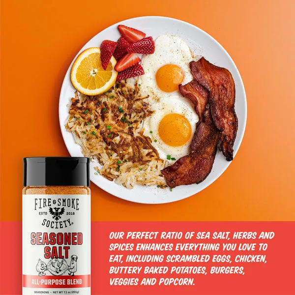Fire Smoke Society Seasoned Salt sel aux herbes