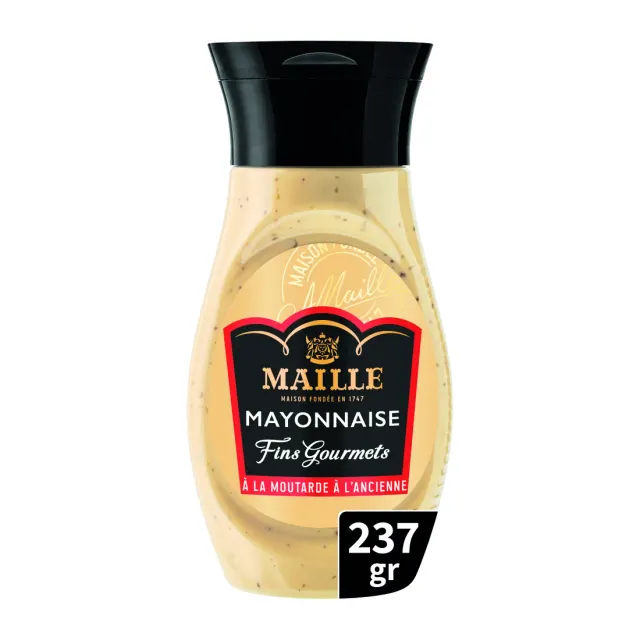 Maille Fins Gourmets mayonnaise flacon 237 g traiteur
