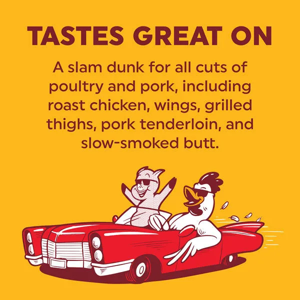 Fire Smoke Society Coop de Thrill rub porc poulet 6,2 oz poivre