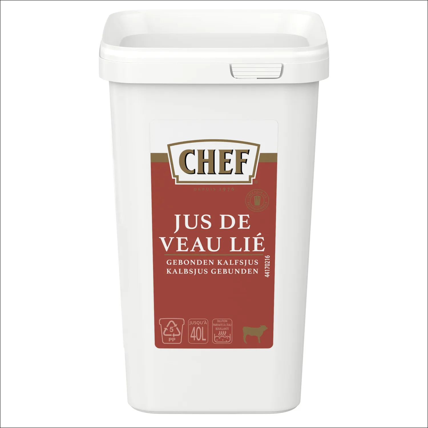 CHEF Jus de Veau Lié jus déshydraté 1,2kg