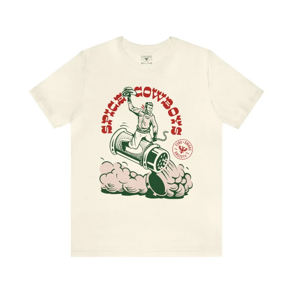 Fire Smoke Society Spice Cowboys t-shirt coton M