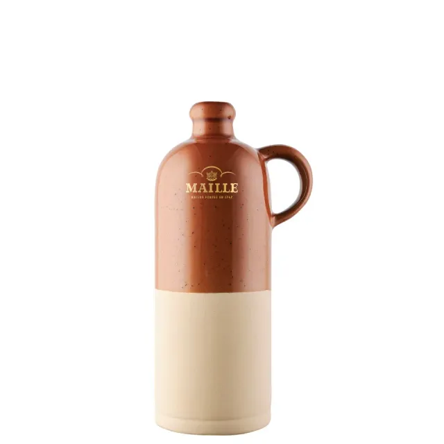 Maille Cruchon Bi Matière Miel pot à moutarde en grès