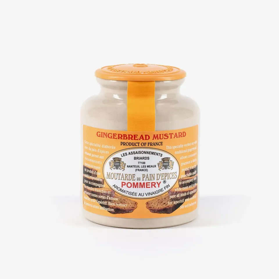 Pommery moutarde au pain d'épices 250g en grains douce