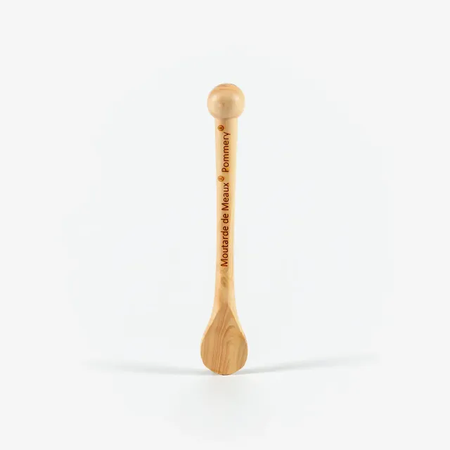 Pommery cuillère à moutarde bois française 250g