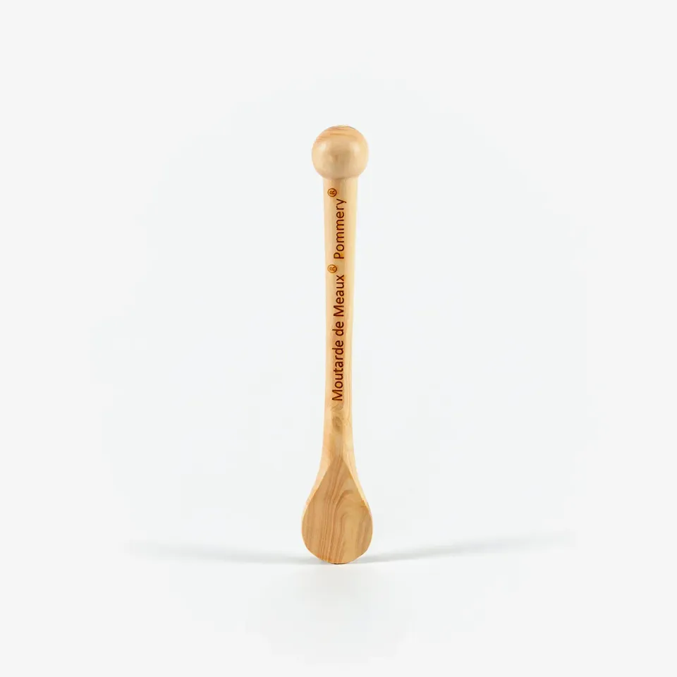 Pommery cuillère à moutarde bois française 250g