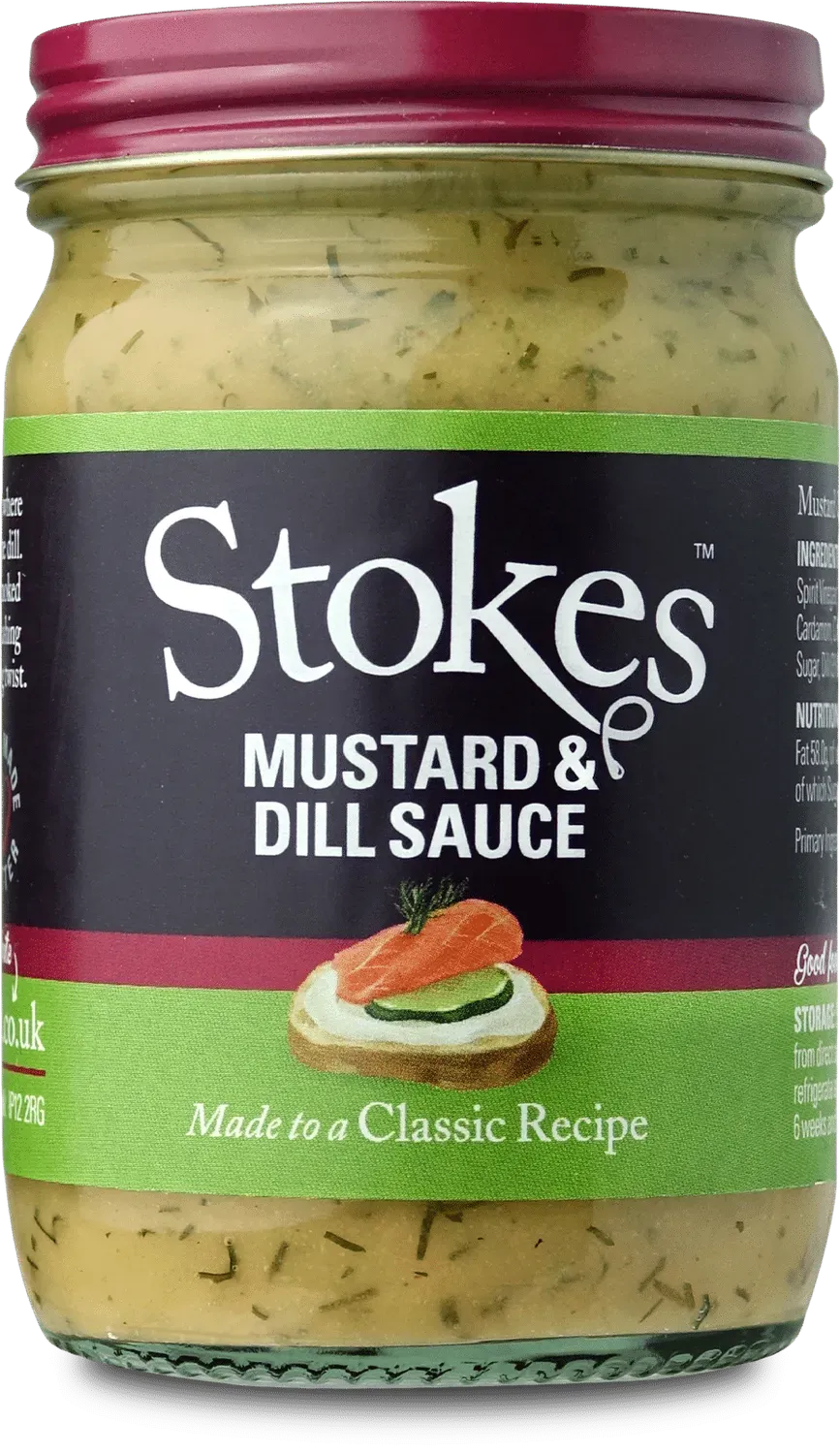 Stokes Mustard Dill sauce moutarde aneth saumon