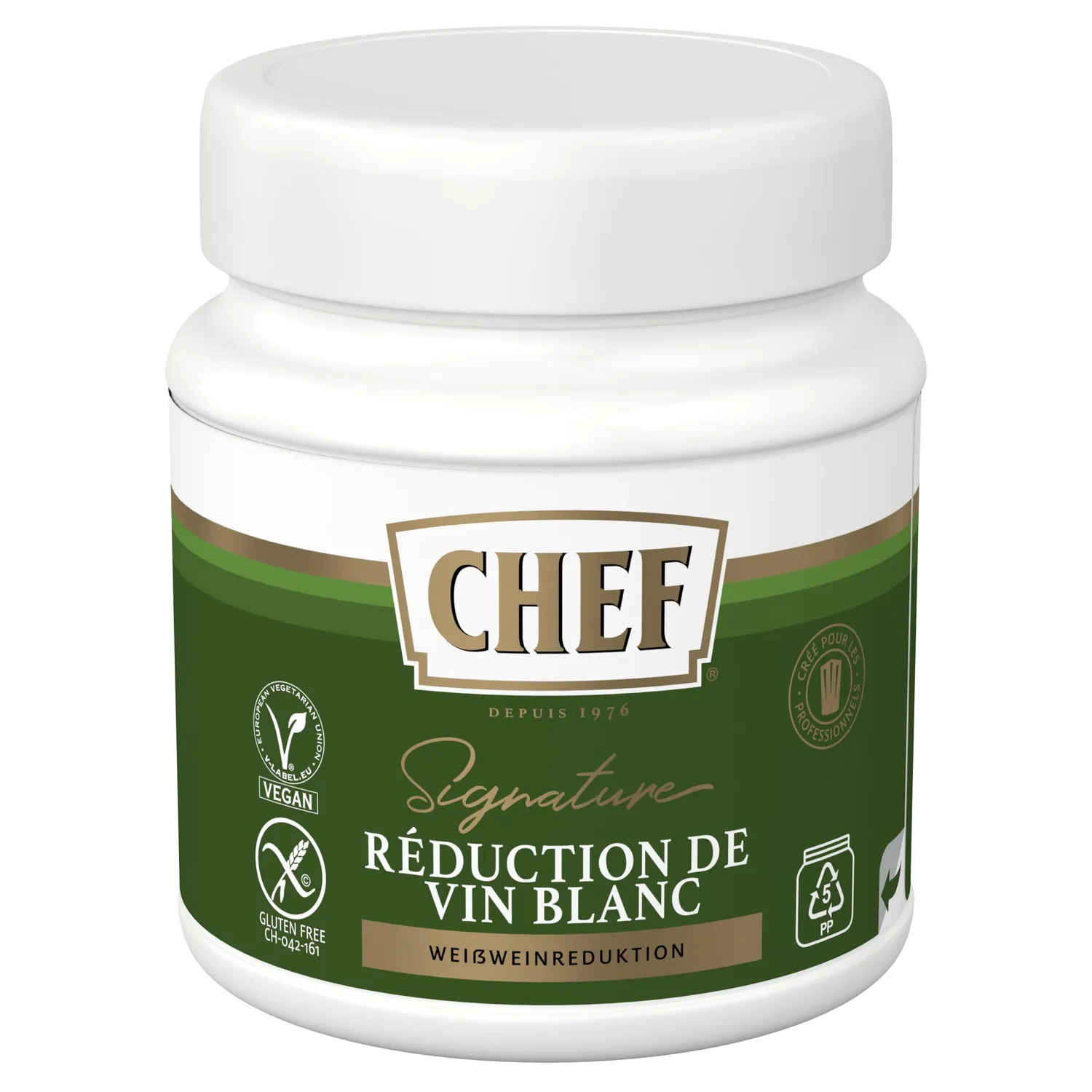 Premium Chef Réduction Vin Blanc pâte fond 580g
