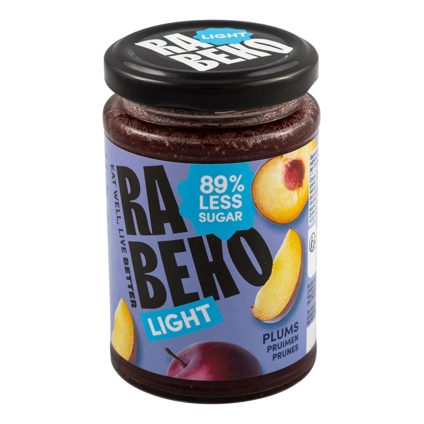 Rabeko Light confiture prunes sans sucre 6x230g