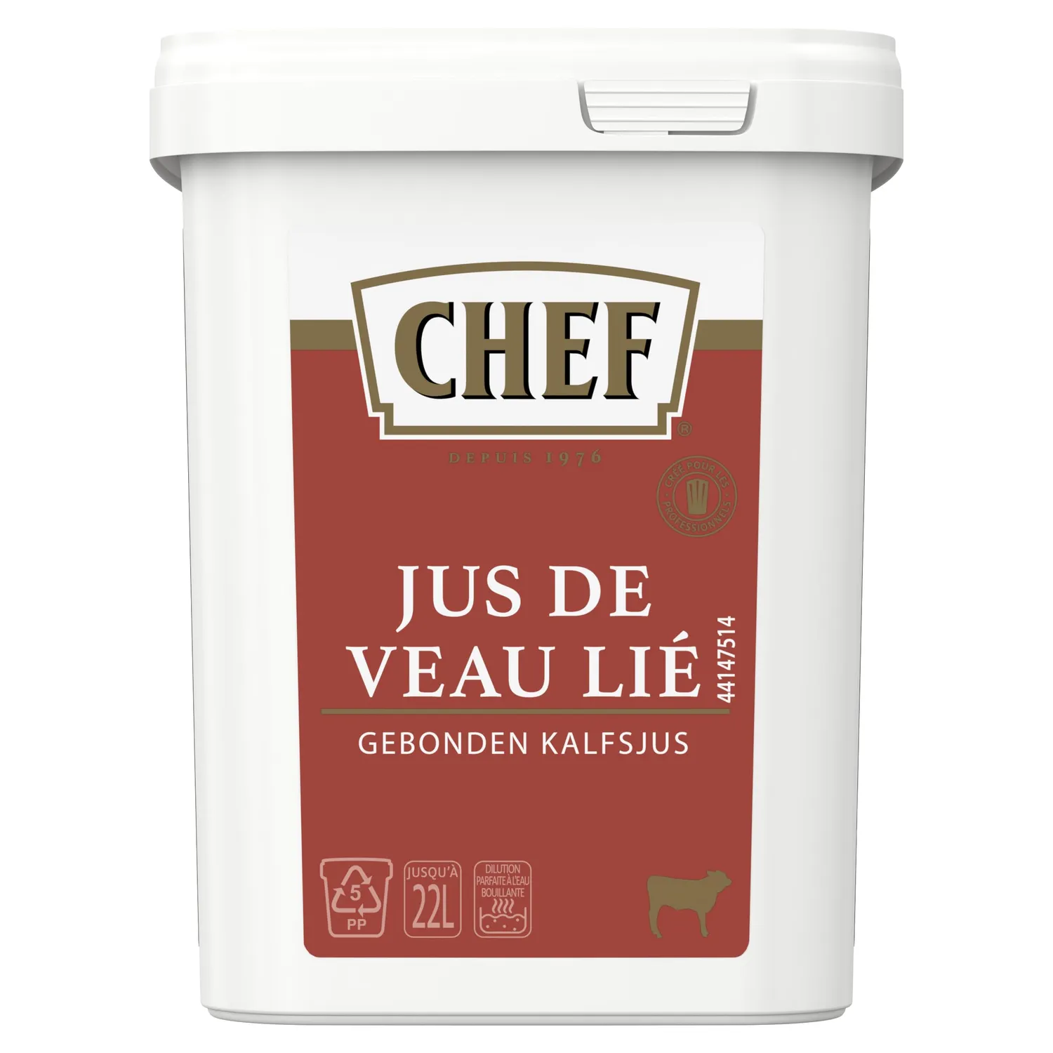 CHEF Jus de Veau Lié jus déshydraté 660g