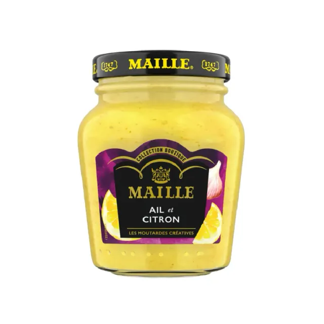 Maille moutarde ail et citron méditerranéenne 108 g