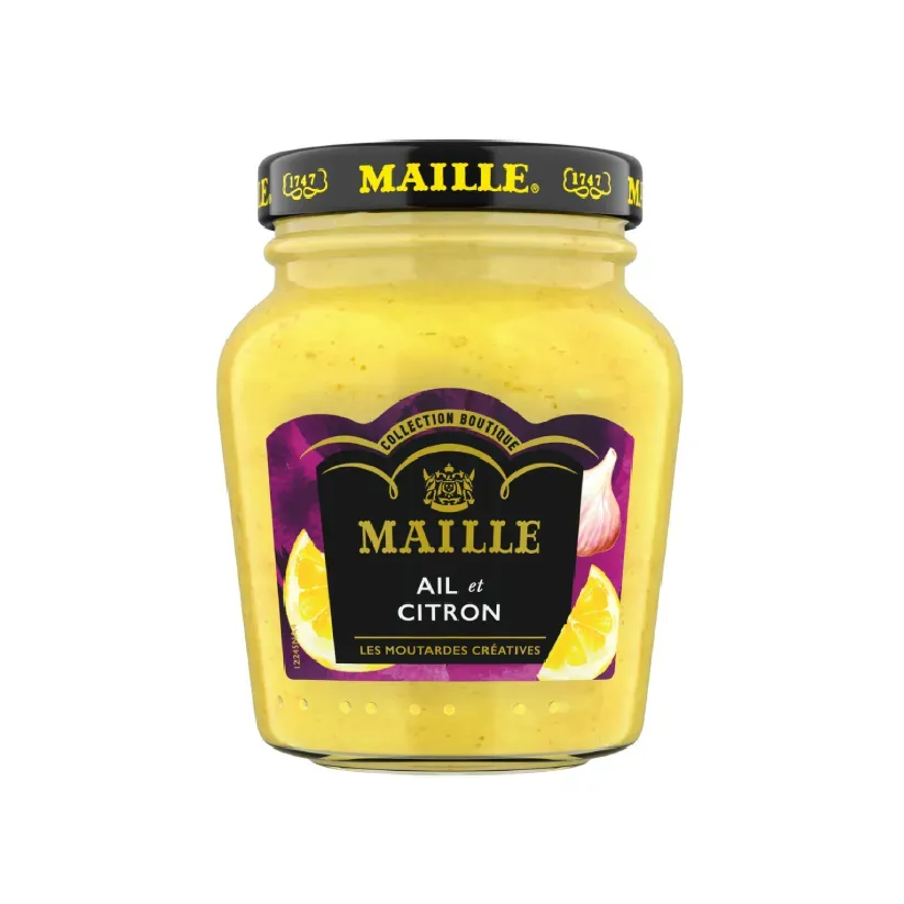 Maille moutarde ail et citron méditerranéenne 108 g