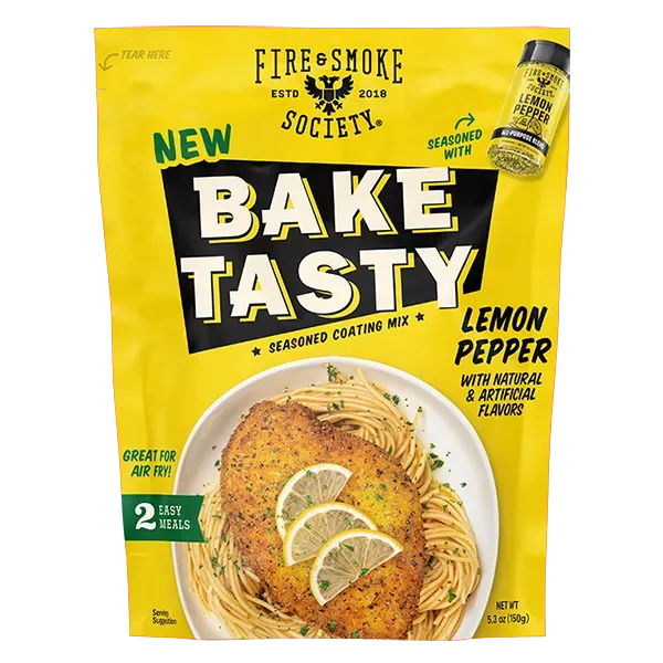 Fire Smoke Society Lemon Pepper panure poulet citron poivre
