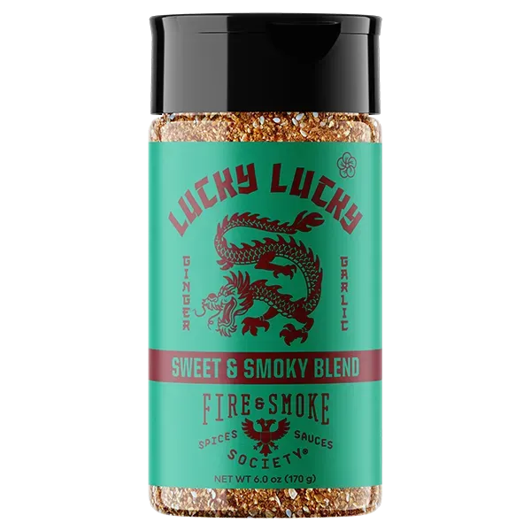 Fire Smoke Society Lucky Lucky rub asiatique 6 oz sésame
