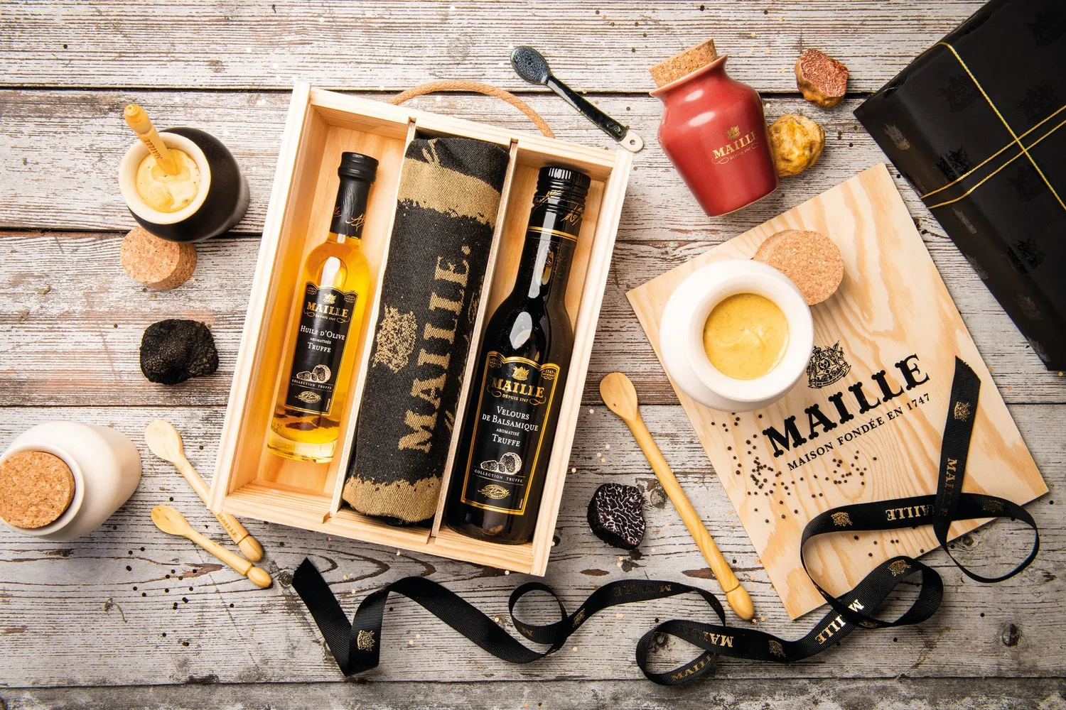 Maille Velours vinaigre balsamique truffe 25 cl Modène