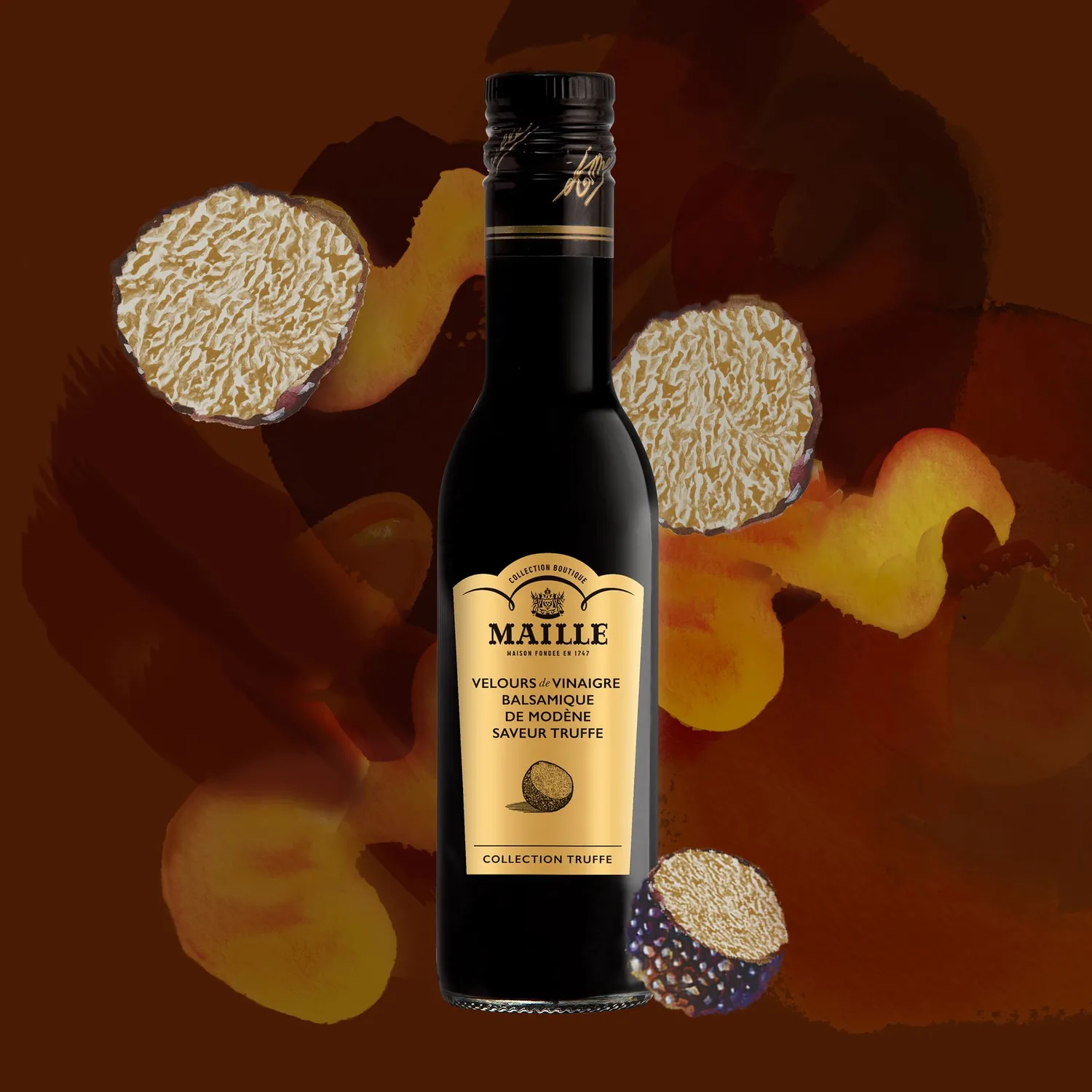 Maille Velours vinaigre balsamique truffe 25 cl Modène