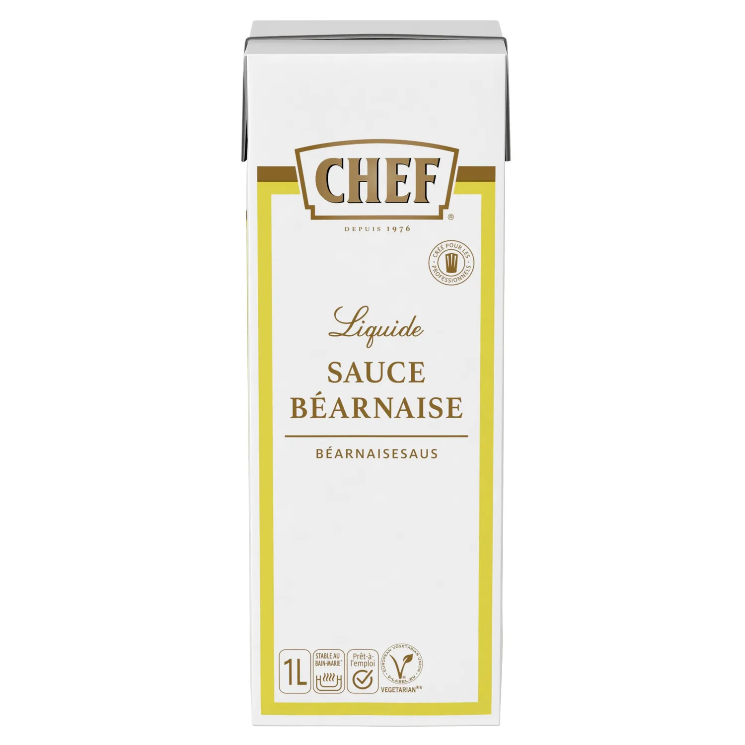 CHEF Sauce Liquide Béarnaise sauce brique 1L estragon