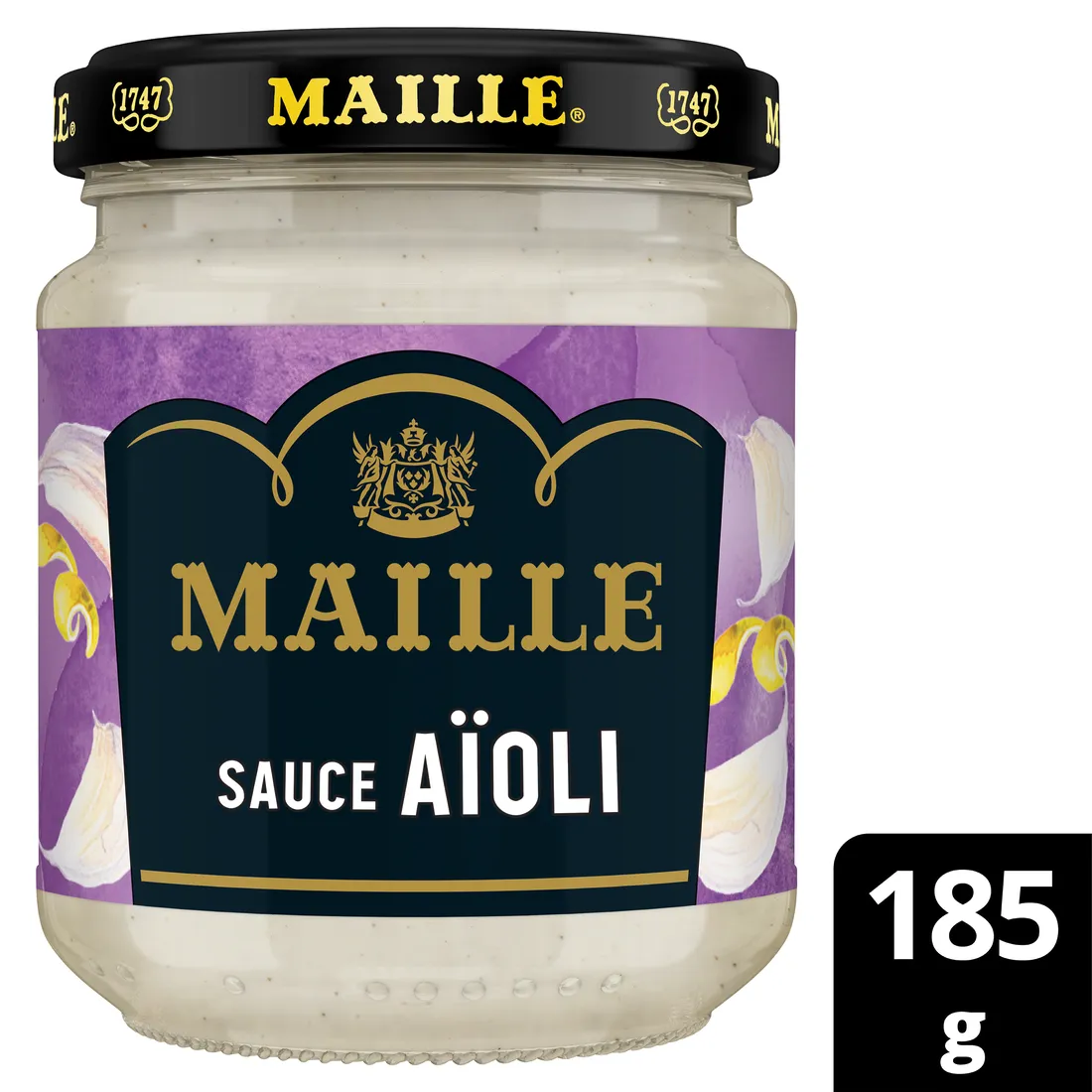 Maille Aïoli Zeste de Citron sauce 185g citronnée