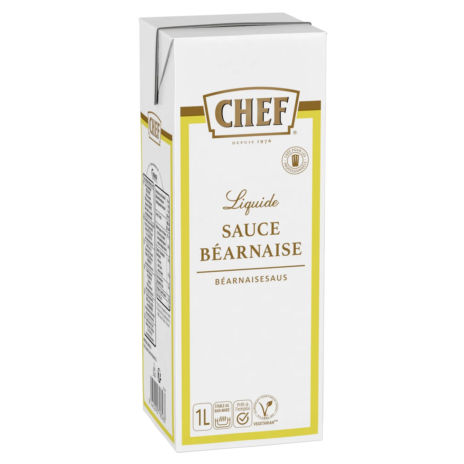 CHEF Sauce Liquide Béarnaise sauce brique 1L estragon