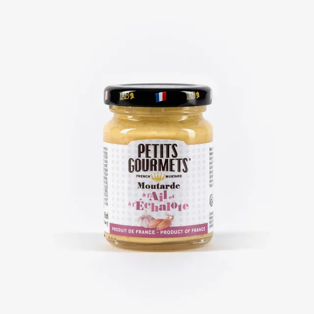Pommery Petits Gourmets Ail Échalote moutarde 100g fine