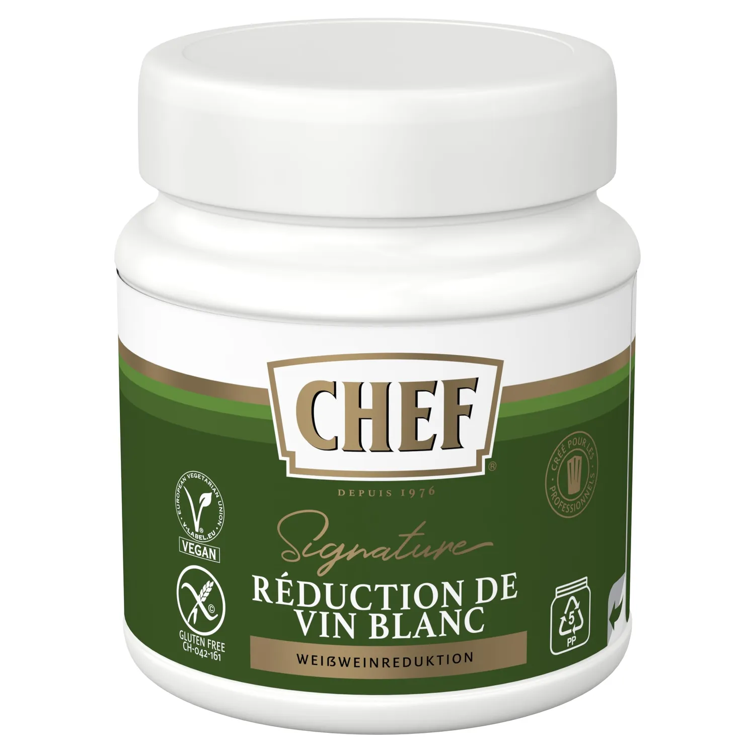 Premium Chef Réduction Vin Blanc pâte fond 580g