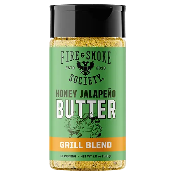 Fire Smoke Society Honey Jalapeno Butter rub tacos miel piment