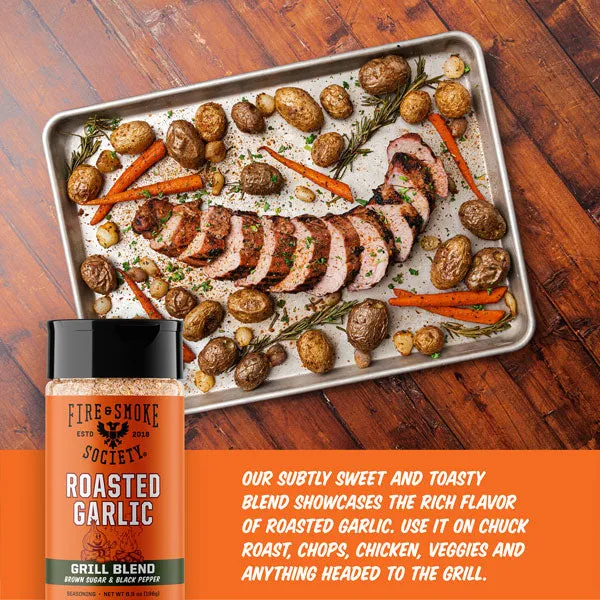 Fire Smoke Society Roasted Garlic assaisonnement ail rôti
