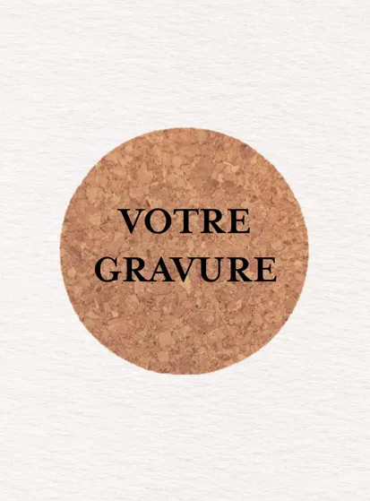 Maille Gravure sur Bouchon gravure bouchon personnalisée