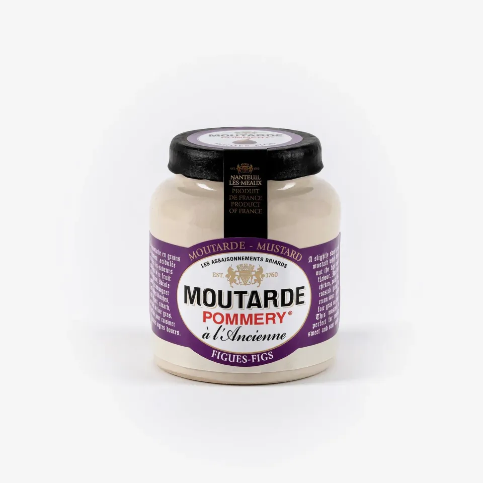 Pommery aux figues moutarde 100g douce