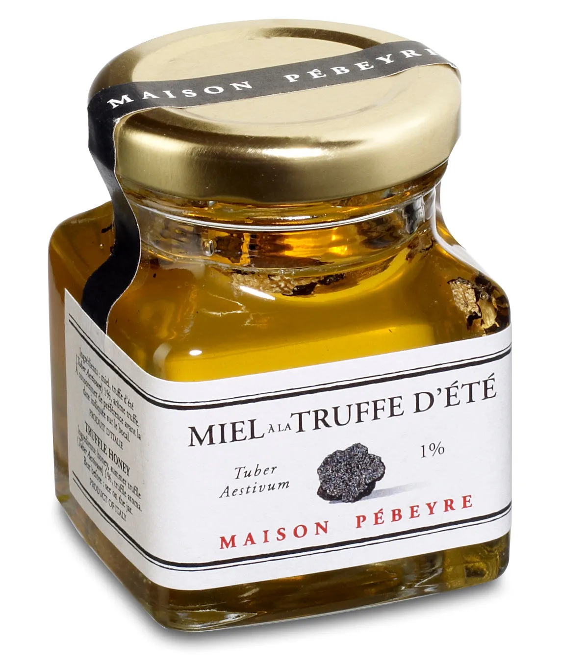 Maille Diamant Noir coffret truffe moutarde 5 pièces