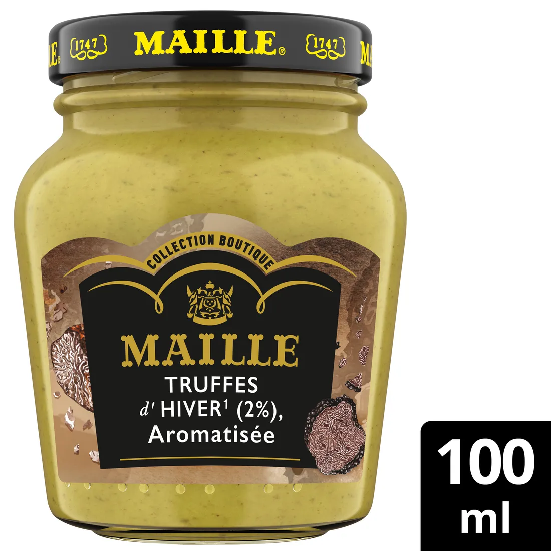Maille moutarde brisures truffe hiver 108g