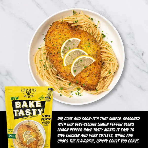 Fire Smoke Society Lemon Pepper panure poulet citron poivre