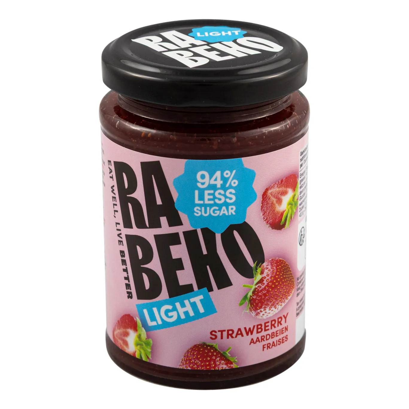 Rabeko Light confiture fraise sans sucre 6x230g