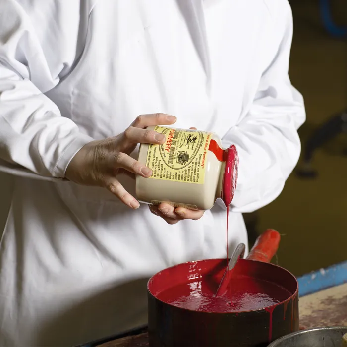 Pommery Moutarde de Meaux cirée 500g en grains