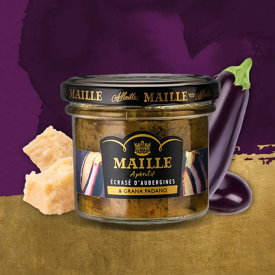 Maille Apéritif Aubergines Grana Padano 95g tartinade