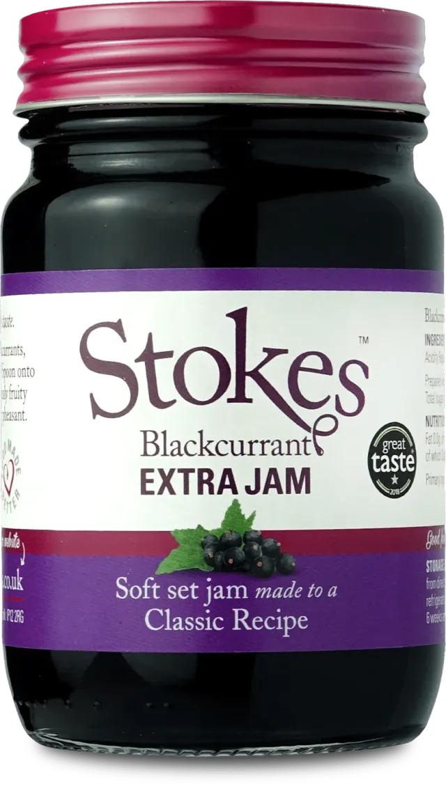 Stokes Blackcurrant Extra confiture cassis fruits