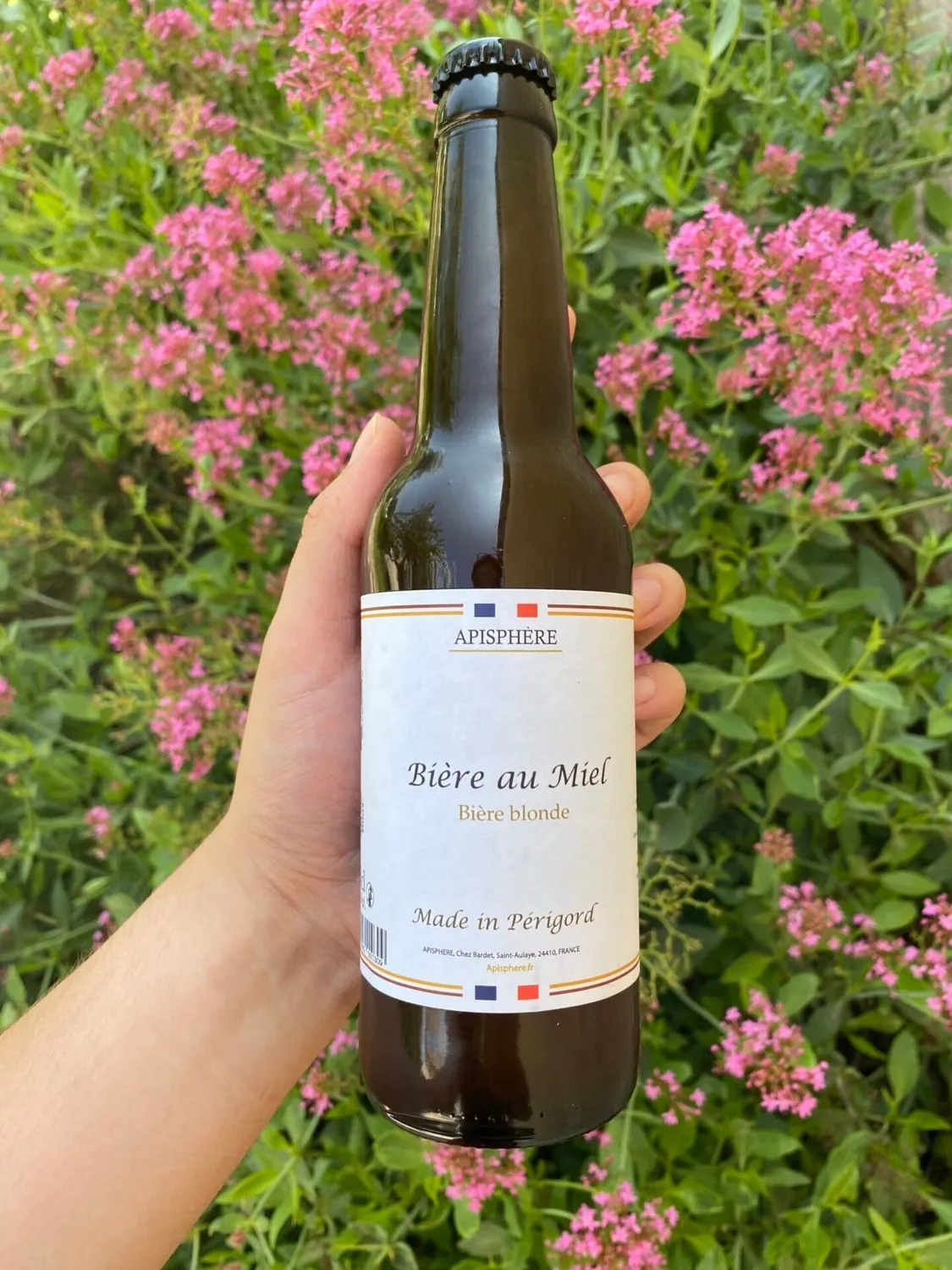 Apisphere Bière au miel blonde artisanale