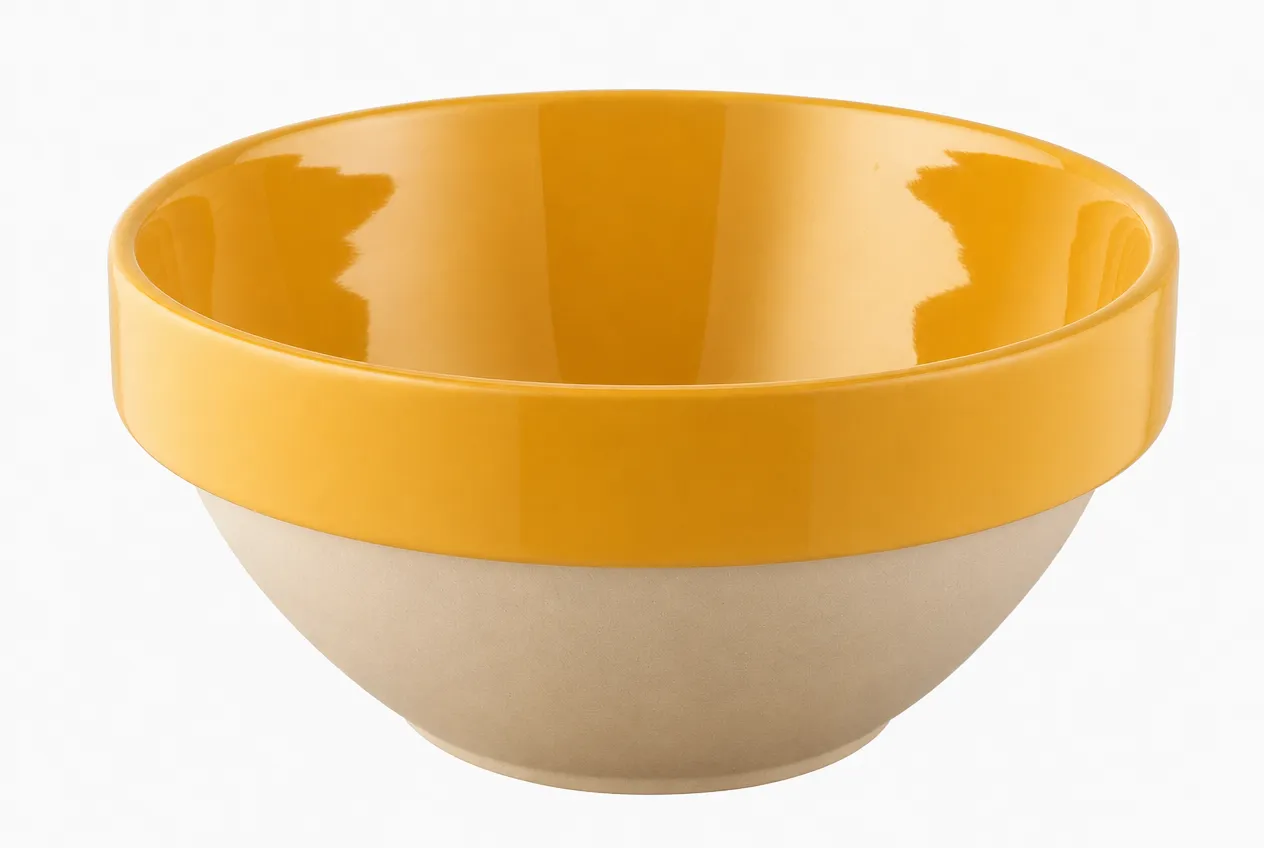 Maille Digoin Saladier Grès Jonquille accessoire cuisine