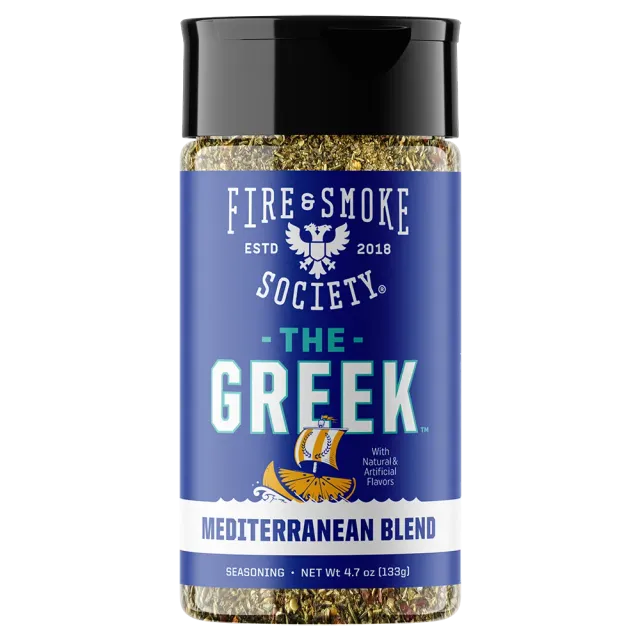 Fire Smoke Society The Greek rub origan citron M