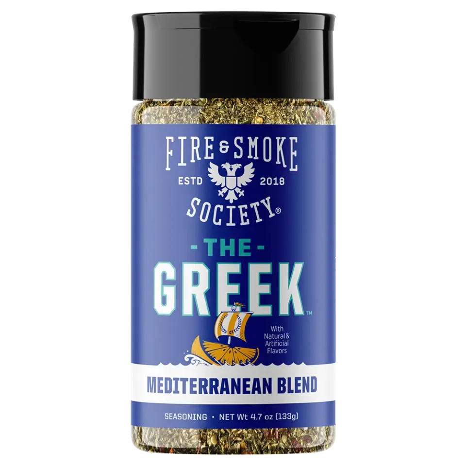 Fire Smoke Society The Greek rub origan citron M
