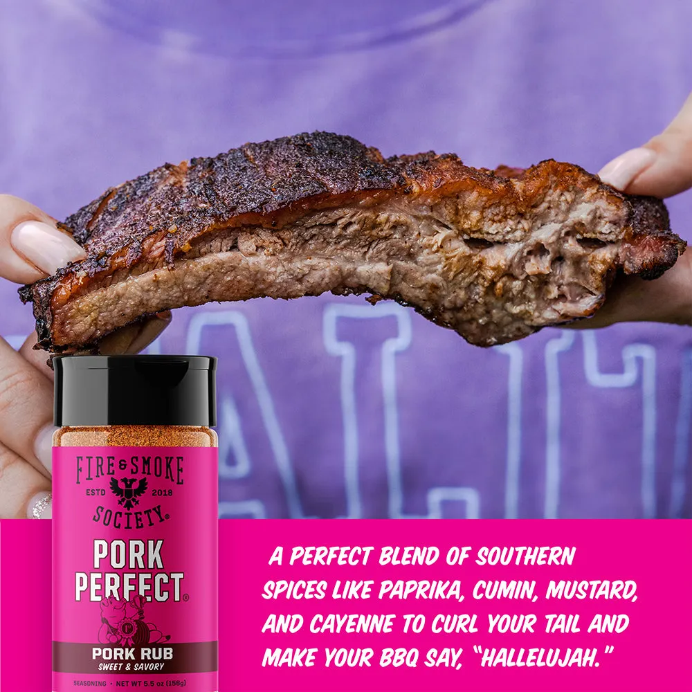 Fire Smoke Society Pork Perfect rub porc 5.5 oz