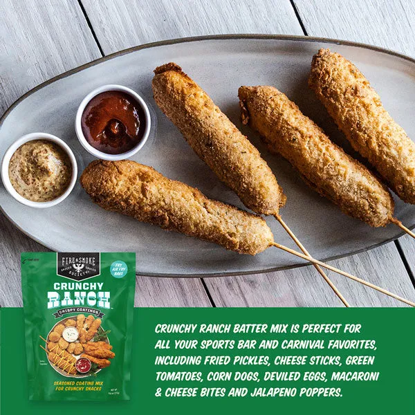 Fire Smoke Society Crunchy Ranch panure ranch crispy