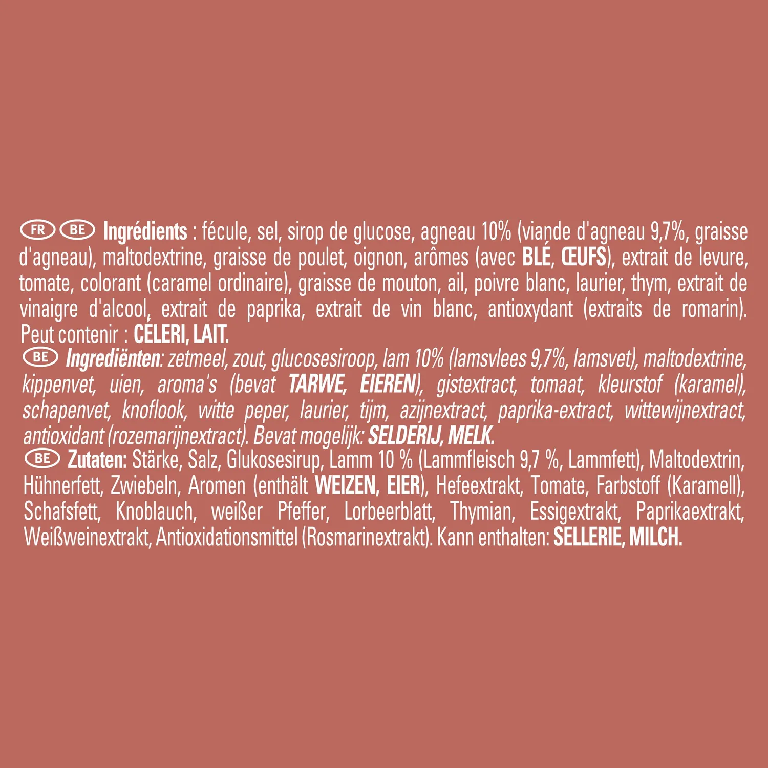 CHEF Jus d'Agneau jus déshydraté 600g