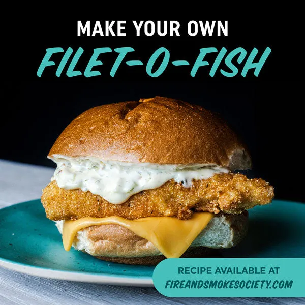 Fire Smoke Society Fish Fry panure poisson croustillante